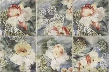 Декоративный элемент Mainzu Livorno Decor Mori Mix 20x20 глянцевый