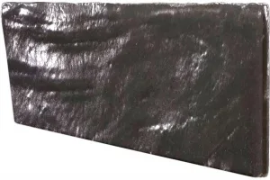 Бордюр Equipe Mallorca Bullnose Black 6,5x20 глянцевый