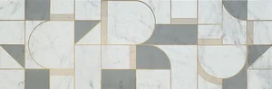 Декоративный элемент Marazzi Italy Allmarble Wall Altissimo Decoro Club Satin M8T4 40x120 сатинированный