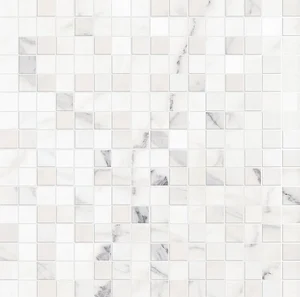 Мозаика Marazzi Italy Allmarble Wall Statuario Mosaico Lux M8H3 40x40 глянцевая