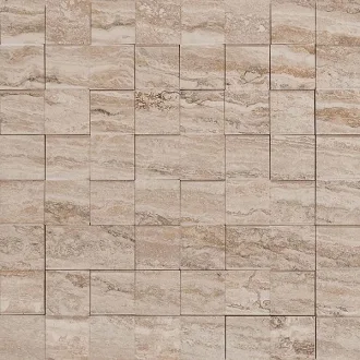 Allmarble Mosaico Travertino 3D MMPX
