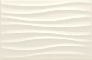 Marazzi Italy Chroma Ivory Str. Tide 3d Керамическая плитка M00r 25x38 глянцевая