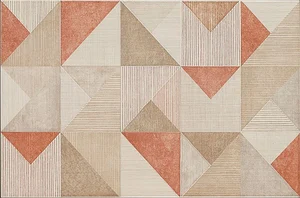 Marazzi Italy Chroma Nordic Ivory Dec. Керамическая плитка M017 25x38 глянцевая