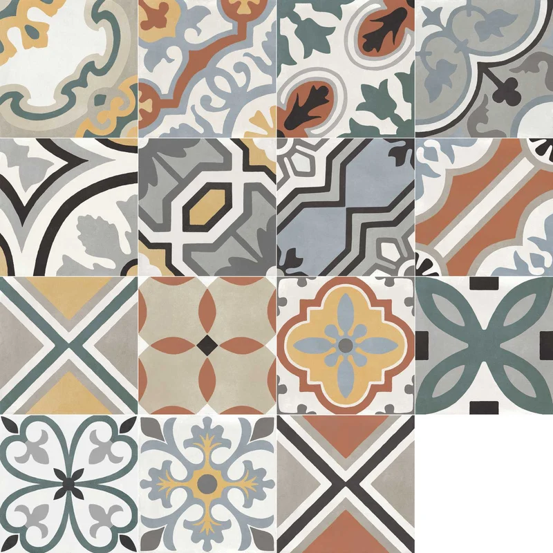 Керамогранит Marazzi Italy D_Segni Colore Mix M1L9 20x20 матовый