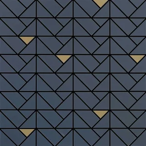 Мозаика Marazzi Italy Eclettica Blue Bronze M3JH 40x40 матовая