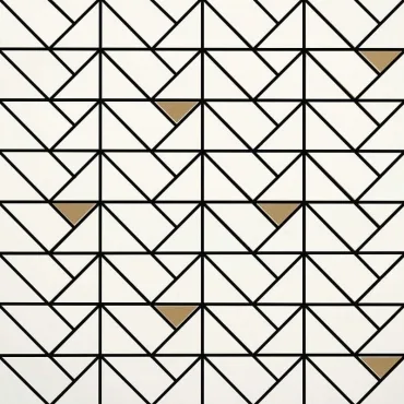 Мозаика Marazzi Italy Eclettica White Bronze M3JA 40x40 матовая