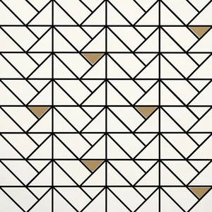 Мозаика Marazzi Italy Eclettica White Bronze M3JA 40x40 матовая