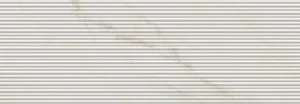 Плитка Marazzi Italy Marbleplay Ivory Struttura Mikado 3D Rett M4P5 30x90 матовая