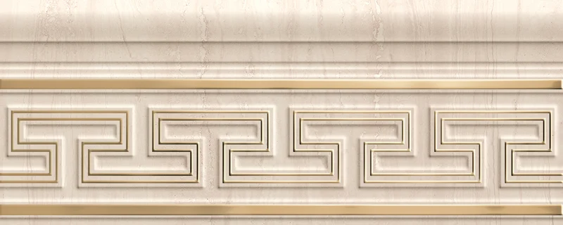 Бордюр Marazzi Italy Marbleplay Listello Classic Travertino M5LQ 12x30 матовый