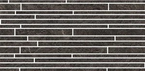 Мозаика Marazzi Italy Mystone Quarzite Black Muretto M0Q9 30x60 матовая