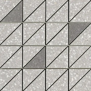 Мозаика Marazzi Italy Pinch Light Grey Lux M0LF 29x29 матовая