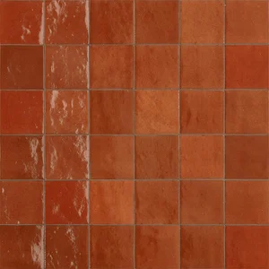 Плитка Marazzi Italy Zellige Corallo M5RS 10x10 глянцевая