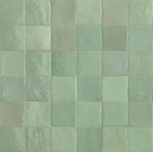 Плитка Marazzi Italy Zellige Turchese M5P4 10x10 глянцевая