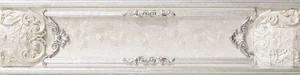 Бордюр Newker Marbeline Empire White Listello 9,5x40 матовый