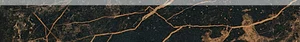 Бордюр Versace Marble Batt Mol Nero 240593 8x58,5 лаппатированный