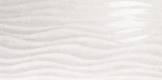 Marble Curl Light Grey Shine