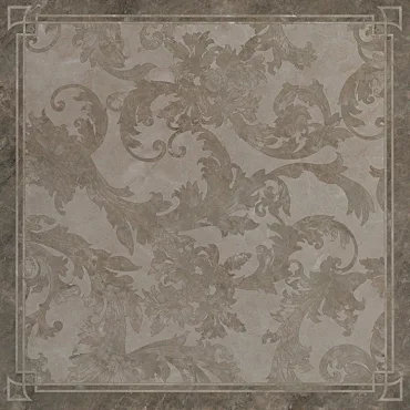 Декоративный элемент Versace Marble Decorato Cassettonato Foglia Grigio Onice 240076 58,5x58,5 матовый