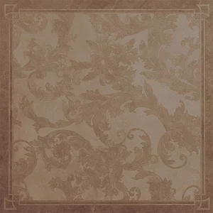 Декоративный элемент Versace Marble Decorato Cassettonato Foglia Marrone Onice 240077 58,5x58,5 матовый