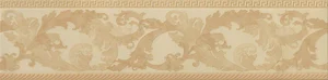 Бордюр Versace Marble Fas Barocca Oro 240232 14,4x58,5 полированный