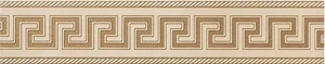 Бордюр Versace Marble Fas Greca Beige Sab 240204 11,5x58,5 матовый