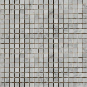 Мозаика Art & Natura Marble Mosaic Bianco Carrara 30,5x30,5 глянцевая