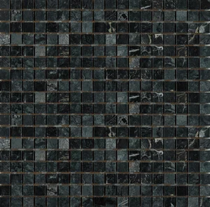 Мозаика Art & Natura Marble Mosaic Green Tinos 30,5x30,5 глянцевая