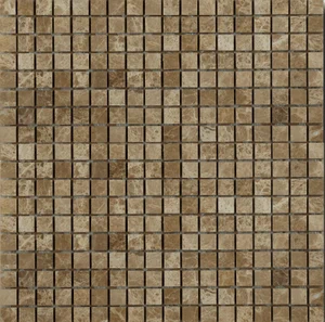 Мозаика Art & Natura Marble Mosaic Imperador Light 30,5x30,5 глянцевая