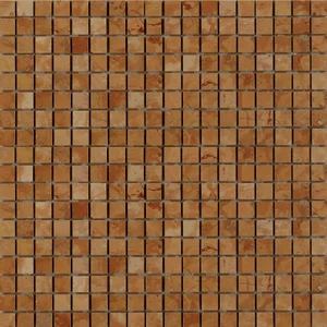 Мозаика Art & Natura Marble Mosaic Rojo Alicante 30,5x30,5 глянцевая
