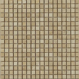 Мозаика Art & Natura Marble Mosaic Travertino Classico 30,5x30,5 глянцевая