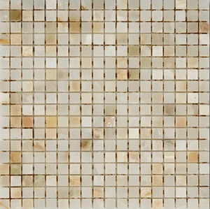 Мозаика Art & Natura Marble Mosaic Verde Onix 30,5x30,5 глянцевая