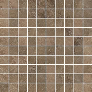 Мозаика Versace Marble Mosaico Marrone T100 240507 29,1x29,1 лаппатированная