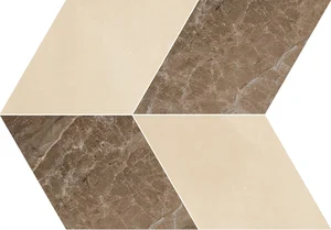 Мозаика Versace Marble Mosaico T4 L Marrone-Beige 240474 39x56,4 лаппатированная