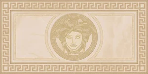 Панно Versace Marble Rosone Beige 240434 58,5x117,2 полированное