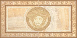 Панно Versace Marble Rosone Oro 240432 58,5x117,2 полированное