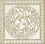 Вставка Versace Marble Toz Medusa Bianco Sab 240301 11,5x11,5 матовая