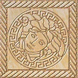 Вставка Versace Marble Toz Medusa Oro Sab 240302 11,5x11,5 матовая