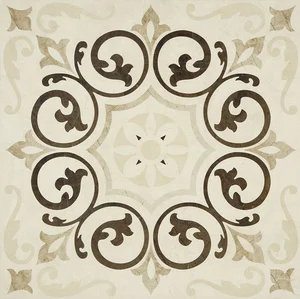 Декоративный элемент Marazzi Italy Marbleline Marfil/Grafite Decoro Lux MLCH 44,5x44,5 полированный