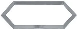 Eclipse White Silver Bisel