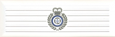 Декоративный элемент Maritima Capitan Blanco 10x30 глянцевый