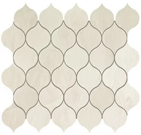 Marvel Edge Imperial White Drop Mosaic 9EDW