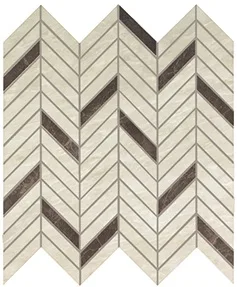 Marvel Edge Imperial White Mosaico Twill Lap. AEPT