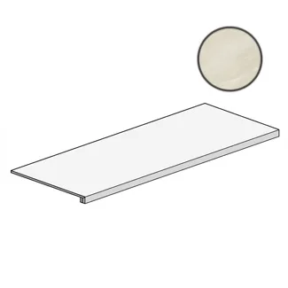 Ступень Atlas Concorde Italy Marvel Edge Imperial White Scalino Lap. 150 AFCS 33x150 лаппатированная