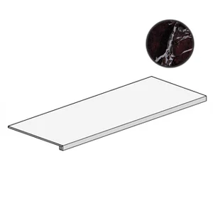 Ступень Atlas Concorde Italy Marvel Edge Red Luxury Scalino Lap. 150 AFCV 33x150 лаппатированная