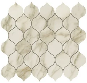 Marvel Edge Royal Calacatta Drop Mosaic 9EDC