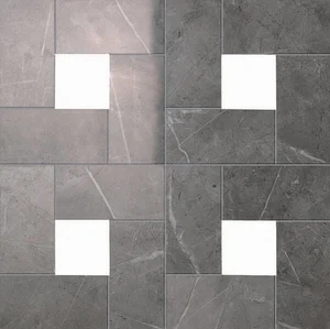 Декоративный элемент Atlas Concorde Italy Marvel Grey Cassettone Lappato ASMA 45x45 лаппатированный