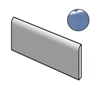 Бордюр Equipe Masia Bullnose Blue 21612 7,5x15 глянцевый