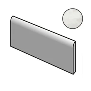 Бордюр Equipe Masia Bullnose Gris Claro 21136 7,5x15 глянцевый