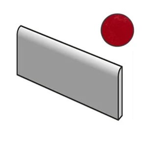 Бордюр Equipe Masia Bullnose Rosso 21611 7,5x15 глянцевый