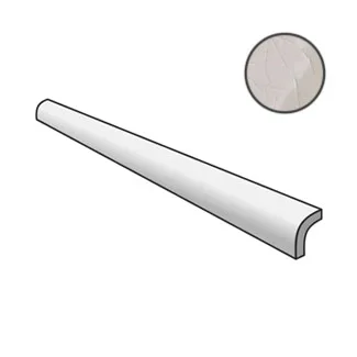 Бордюр Equipe Masia Pencil Bullnose Cream Crackle 23308 3x15 глянцевый