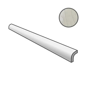 Бордюр Equipe Masia Pencil Bullnose Gris Claro Crackle 23306 3x15 глянцевый
